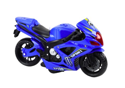 Motocykl Sportowy Napęd Frykcyjny Światło i Dźwięk 2 Kolory Motocykl Sportowy Napęd Frykcyjny Światło i Dźwięk 2 Kolory