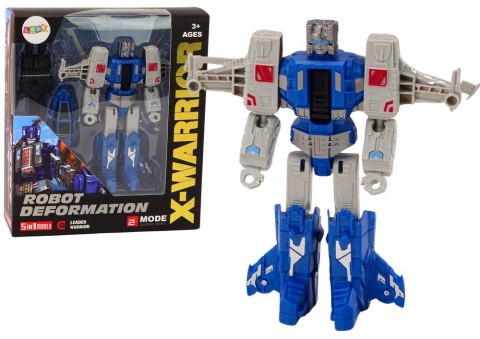 Robot-Helikopter 2w1 Transformacja X-Warrior Niebieski Robot-Helikopter 2w1 Transformacja X-Warrior Niebieski