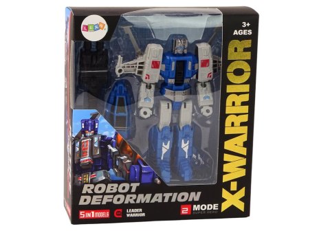 Robot-Helikopter 2w1 Transformacja X-Warrior Niebieski Robot-Helikopter 2w1 Transformacja X-Warrior Niebieski