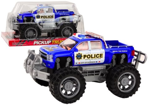 Samochód Policyjny Pickup Niebieski Terenowy Wóz Policji Samochód Policyjny Pickup Niebieski Terenowy Wóz Policji