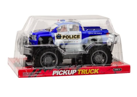 Samochód Policyjny Pickup Niebieski Terenowy Wóz Policji Samochód Policyjny Pickup Niebieski Terenowy Wóz Policji