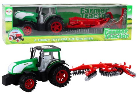 Traktor Ciągnik Z Przyczepą Maszyna Rolnicza Wał Strunowy Kosiarka Traktor Ciągnik Z Przyczepą Maszyna Rolnicza Wał Strunowy Kosiarka