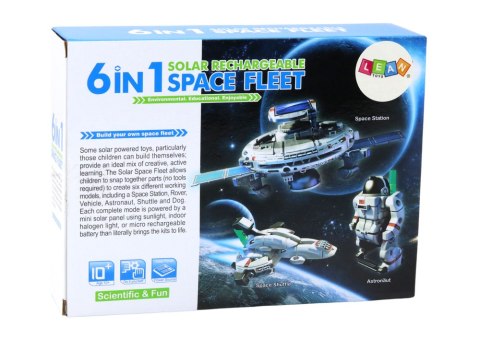 Zestaw Edukacyjny Solarny 6w1 Statki Kosmiczne Astronauta Zestaw Edukacyjny Solarny 6w1 Statki Kosmiczne Astronauta