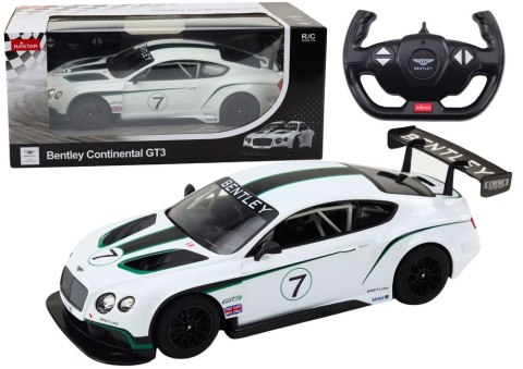 Auto Sportowe RC 1:14 Bentley Continental GT3 Biały Auto Sportowe RC 1:14 Bentley Continental GT3 Biały