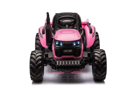 Traktor Na Akumulator HC-306 Różowy 24V Traktor Na Akumulator HC-306 Różowy 24V