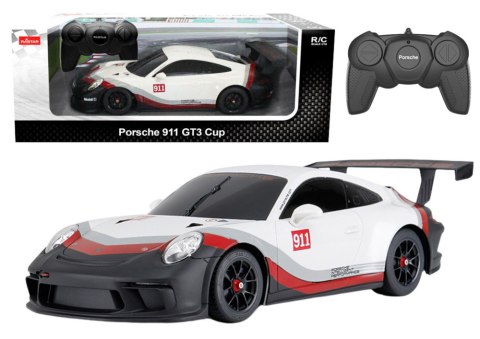 Auto RC 1:18 Rastar Porshe 911 GT3 Biało-Szare Auto RC 1:18 Rastar Porshe 911 GT3 Biało-Szare