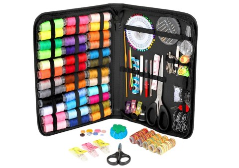Duży Zestaw Krawiecki Do Szycia W Etui Przybornik 228el Duży Zestaw Krawiecki Do Szycia W Etui Przybornik 228el