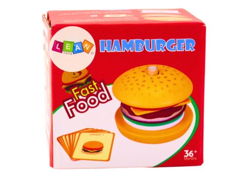 Hamburger Drewniany 8 El Karty Z Przepisami 10 Szt Hamburger Drewniany 8 El Karty Z Przepisami 10 Szt