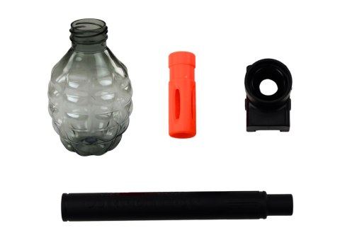 Pistolet Karabin Na Kulki Wodne A-K Automatyczny Tłumik Pistolet Karabin Na Kulki Wodne A-K Automatyczny Tłumik
