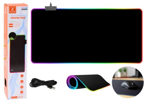 Podkładka Pod Mysz Klawiaturę Z Oświetleniem LED 30x80cm Podkładka Pod Mysz Klawiaturę Z Oświetleniem LED 30x80cm