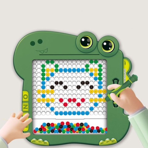 Stolik Tablica Magnetyczna Edukacyjna Dinozaur Pad Układanka Zielona Stolik Tablica Magnetyczna Edukacyjna Dinozaur Pad Układanka Zielona