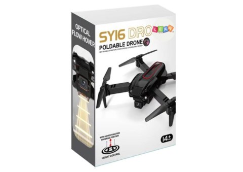 Zdalnie Sterowany Dron Z Kamerą 4K SY16 Czarny Pokrowiec Zdalnie Sterowany Dron Z Kamerą 4K SY16 Czarny Pokrowiec