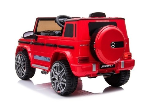 Auto na Akumulator Mercedes G63 AMG Czerwony Auto na Akumulator Mercedes G63 AMG Czerwony