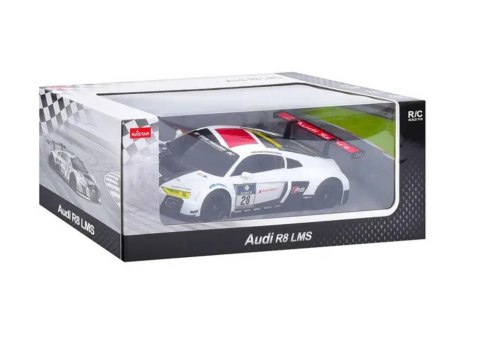 Auto RC 1:18 Audi R8 LMS białe Auto RC 1:18 Audi R8 LMS białe
