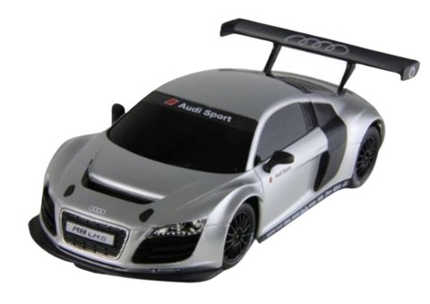 Auto RC 1:24 Audi R8 srebrne Auto RC 1:24 Audi R8 srebrne