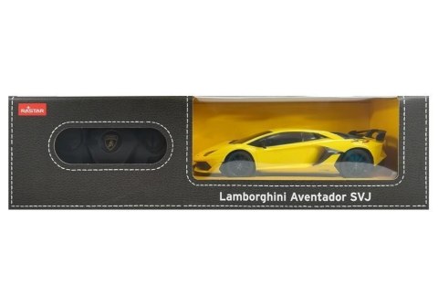 Auto R/C Lamborghini Aventador Rastar 1:24 Żółty Auto R/C Lamborghini Aventador Rastar 1:24 Żółty