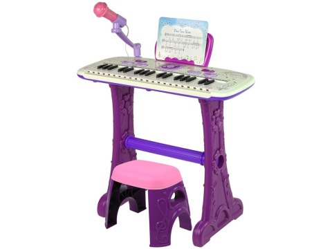 Elektryczne Pianino Keyboard Dla Dzieci Różowy Nuty USB Elektryczne Pianino Keyboard Dla Dzieci Różowy Nuty USB