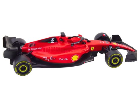Wyścigówka 1:18 Zdalnie Sterowana RC Ferrari F1-75 Czerwona Wyścigówka 1:18 Zdalnie Sterowana RC Ferrari F1-75 Czerwona