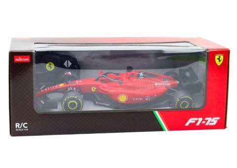Wyścigówka 1:18 Zdalnie Sterowana RC Ferrari F1-75 Czerwona Wyścigówka 1:18 Zdalnie Sterowana RC Ferrari F1-75 Czerwona