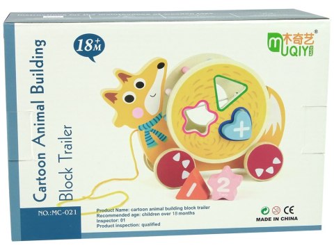 Jeż Do Ciągnięcia Na Kółkach Sorter Klocki Drewniane Jeż Do Ciągnięcia Na Kółkach Sorter Klocki Drewniane