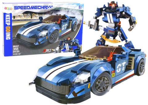 Klocki Konstrukcyjne Pojazd Auto Sportowe Robot Fute GT 355 ele. Klocki Konstrukcyjne Pojazd Auto Sportowe Robot Fute GT 355 ele.
