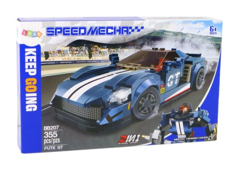 Klocki Konstrukcyjne Pojazd Auto Sportowe Robot Fute GT 355 ele. Klocki Konstrukcyjne Pojazd Auto Sportowe Robot Fute GT 355 ele.
