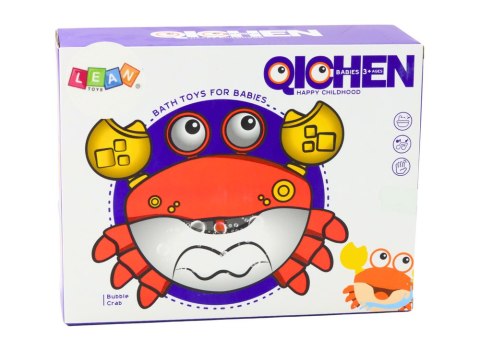 Maszyna do Baniek Mydlanych Krab Czerwony Maszyna do Baniek Mydlanych Krab Czerwony
