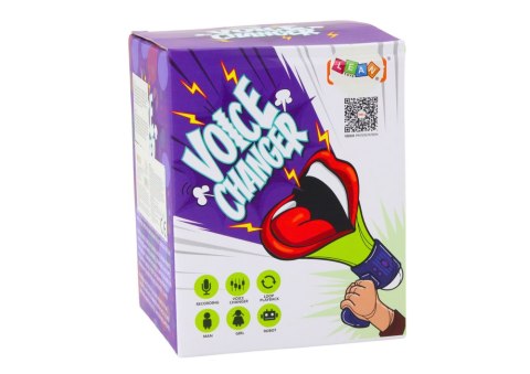 Megafon Zmieniacz Głosu Nagrywanie Trzy Tryby Głosu Usta Megafon Zmieniacz Głosu Nagrywanie Trzy Tryby Głosu Usta