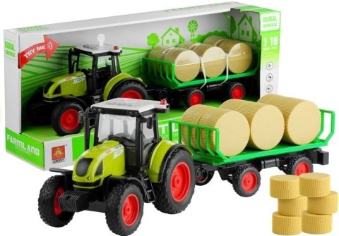 Traktor z Przyczepką z Sianem Świeci Gra 37,5 cm Traktor z Przyczepką z Sianem Świeci Gra 37,5 cm