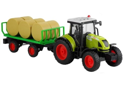 Traktor z Przyczepką z Sianem Świeci Gra 37,5 cm Traktor z Przyczepką z Sianem Świeci Gra 37,5 cm
