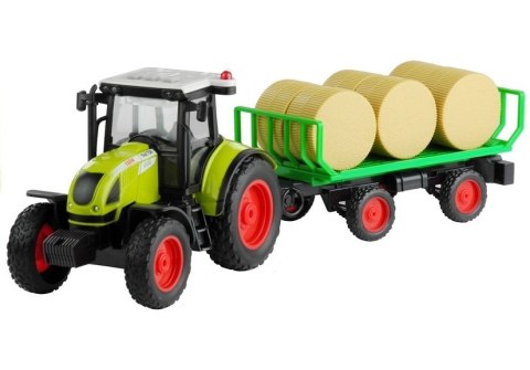 Traktor z Przyczepką z Sianem Świeci Gra 37,5 cm Traktor z Przyczepką z Sianem Świeci Gra 37,5 cm