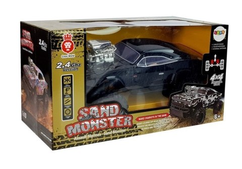 Auto Terenowe Zdalnie Sterowane 2.4G 4x4 Czarne Auto Terenowe Zdalnie Sterowane 2.4G 4x4 Czarne