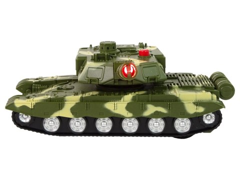 Czołg Militarny Napęd Frykcyjny Dźwięk Światła Czołg Militarny Napęd Frykcyjny Dźwięk Światła