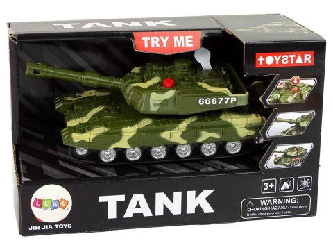 Czołg Militarny Napęd Frykcyjny Dźwięk Światła Czołg Militarny Napęd Frykcyjny Dźwięk Światła