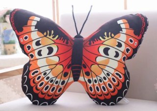 Maskotka Pluszowy Motyl Czerwony Poduszka 40 x 30 cm