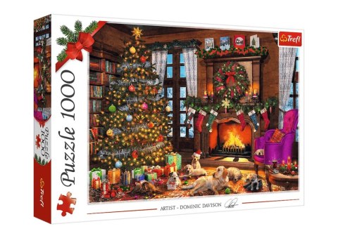 Puzzle 1000 el. Idą Święta Trefl 10745 Puzzle 1000 el. Idą Święta Trefl 10745