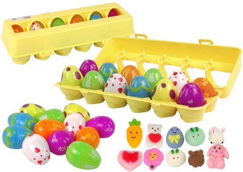 Zestaw Jajka Wielkanocne Squishy 12 Sztuk Zestaw Jajka Wielkanocne Squishy 12 Sztuk