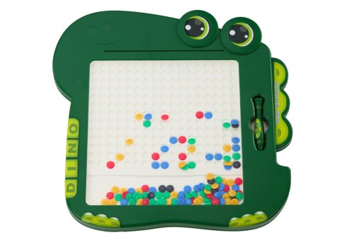 Stolik Tablica Magnetyczna Edukacyjna Dinozaur Pad Układanka Zielona Stolik Tablica Magnetyczna Edukacyjna Dinozaur Pad Układanka Zielona