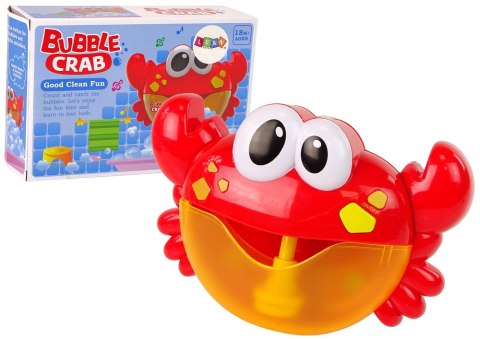 Zabawka Do Kąpieli Generator Baniek Mydlanych Krab Czerwony Zabawka Do Kąpieli Generator Baniek Mydlanych Krab Czerwony