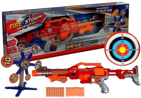 Karabin na Piankowe Strzałki z Tarczą Obrotowy Cel 66 cm Karabin na Piankowe Strzałki z Tarczą Obrotowy Cel 66 cm