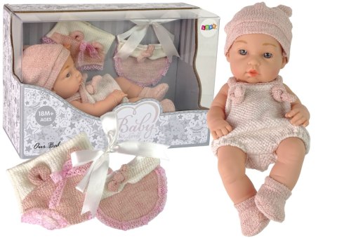 Lalka Słodki Bobas Sweter Czapeczka Różowa 30 cm Lalka Słodki Bobas Sweter Czapeczka Różowa 30 cm