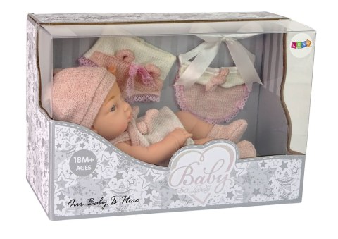 Lalka Słodki Bobas Sweter Czapeczka Różowa 30 cm Lalka Słodki Bobas Sweter Czapeczka Różowa 30 cm
