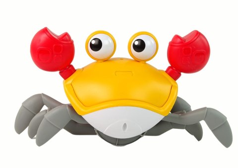 Poruszający się Krab Interaktywny Dźwięk Pomarańczowy Poruszający się Krab Interaktywny Dźwięk Pomarańczowy