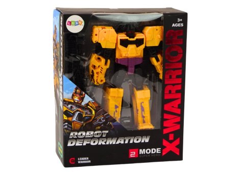 Robot-Czołg Z Bronią 2w1 Transformacja X-Warrior Żółty Robot-Czołg Z Bronią 2w1 Transformacja X-Warrior Żółty