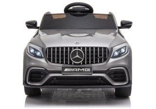 Auto na akumulator Mercedes GLC 63S QLS-5688 Srebrny Lakier 4x4
