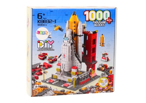 Klocki Konstrukcyjne Rakieta Kosmiczna 6w1 Kosmos Pojazdy 1000 ele. Klocki Konstrukcyjne Rakieta Kosmiczna 6w1 Kosmos Pojazdy 1000 ele.