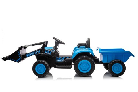 Traktor Na Akumulator Z Łyżką BW-X002A Niebieski