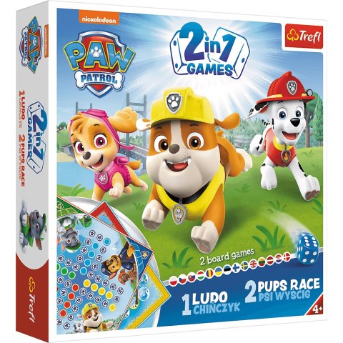 01896 GRA 2w1 Chińczyk - Psi wyścig Paw Patrol 1896 01896 GRA 2w1 Chińczyk - Psi wyścig Paw Patrol 1896