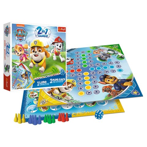 01896 GRA 2w1 Chińczyk - Psi wyścig Paw Patrol 1896 01896 GRA 2w1 Chińczyk - Psi wyścig Paw Patrol 1896