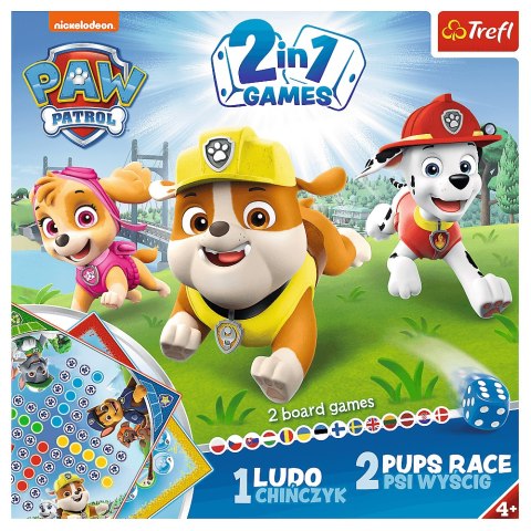 01896 GRA 2w1 Chińczyk - Psi wyścig Paw Patrol 1896 01896 GRA 2w1 Chińczyk - Psi wyścig Paw Patrol 1896